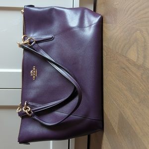 Coach Tote Purple Handbag